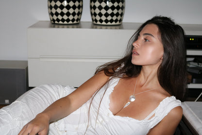 Pearl & Leaf Necklace